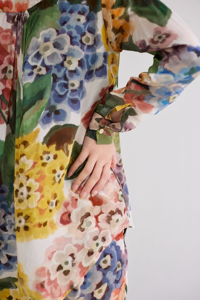 VERANDA CO-ORD SET crepe co-ord set by YAM in multicolor for women Worldwide