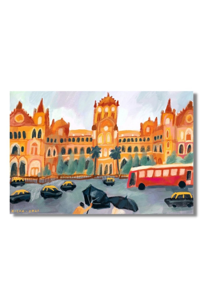 Victoria Terminus Art Richa Kashelkar