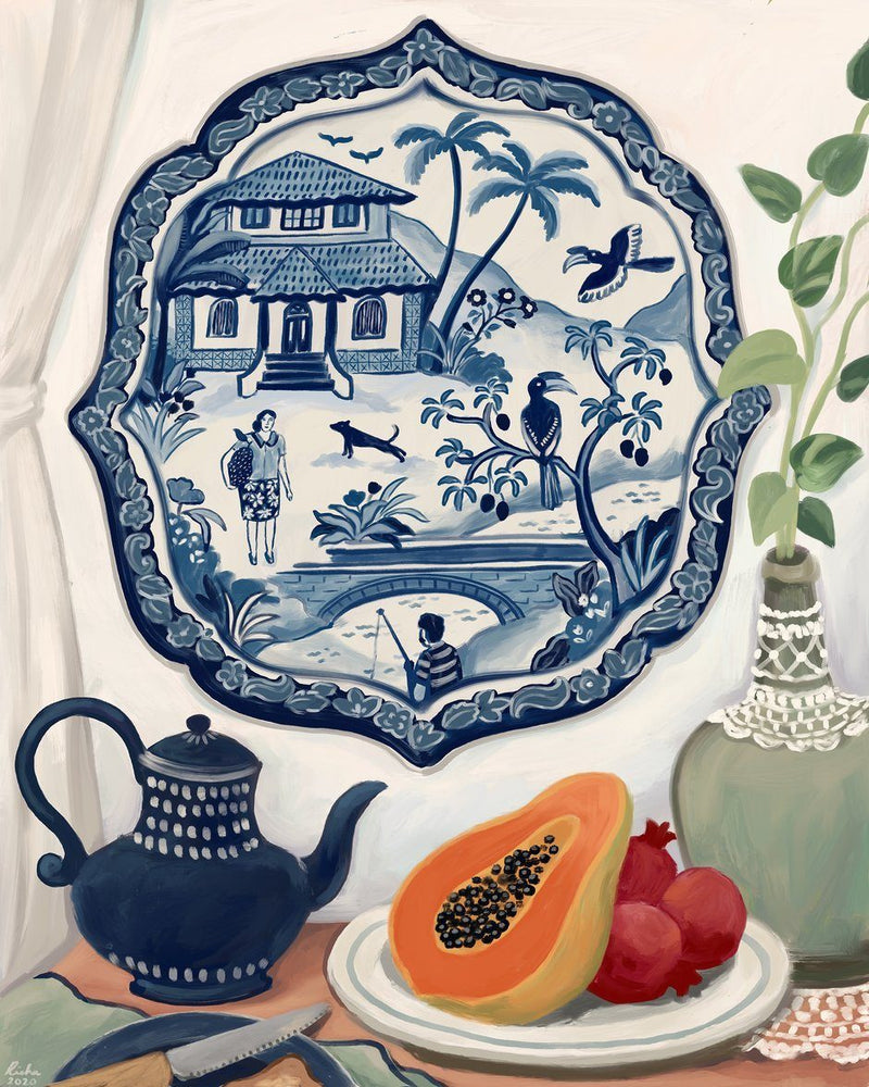 Vintage Porcelain x Goa Art Richa Kashelkar