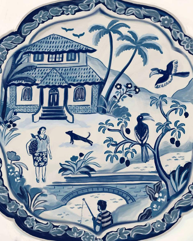 Vintage Porcelain x Goa Art Richa Kashelkar