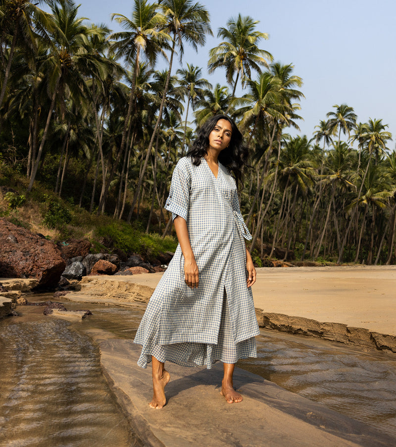Walk barefoot Co-ord Set by Khara Kapas for women Worldwide