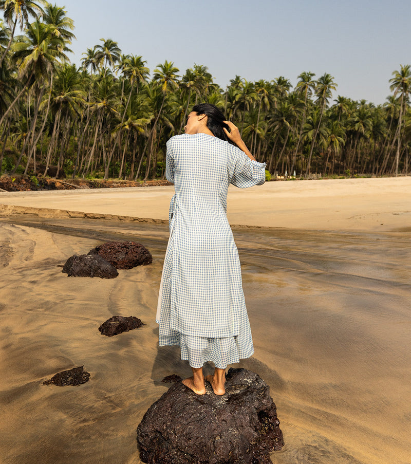 Walk barefoot Co-ord Set by Khara Kapas for women Worldwide