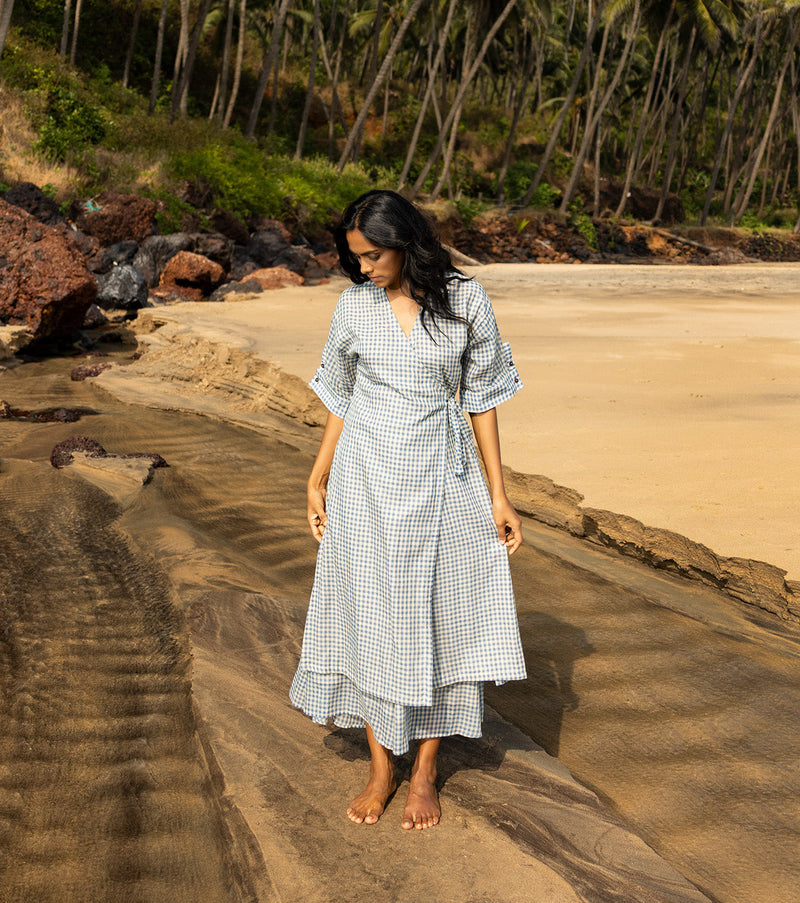 Walk barefoot Co-ord Set by Khara Kapas for women Worldwide