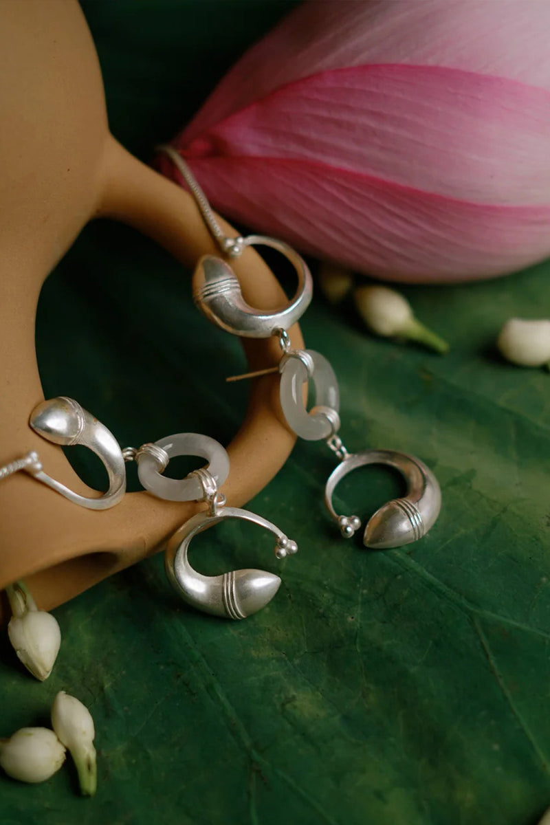 Rasä Fish Earrings brass earring by Surmeyi for women Worldwide