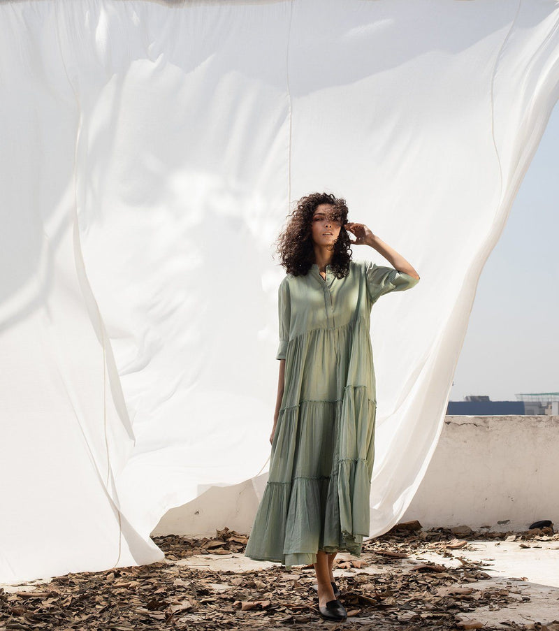 Wind in the City Dress by Khara Kapas for women Worldwide