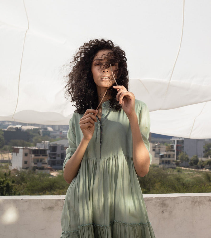 Wind in the City Dress by Khara Kapas for women Worldwide