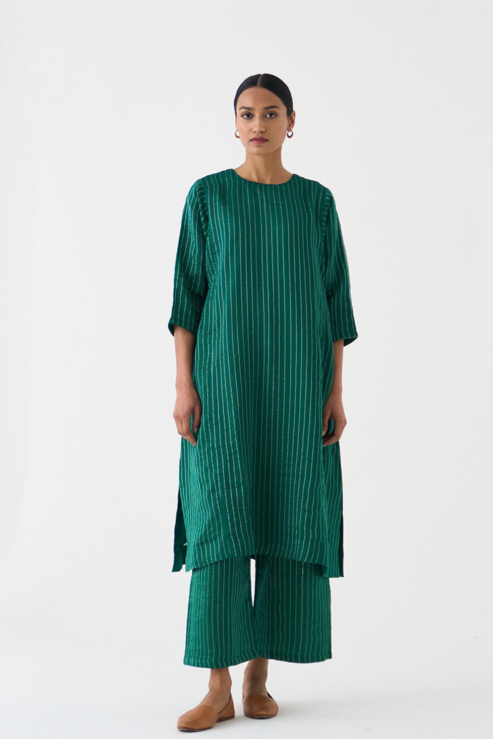 Lilith Deep Emerald Kurta Set