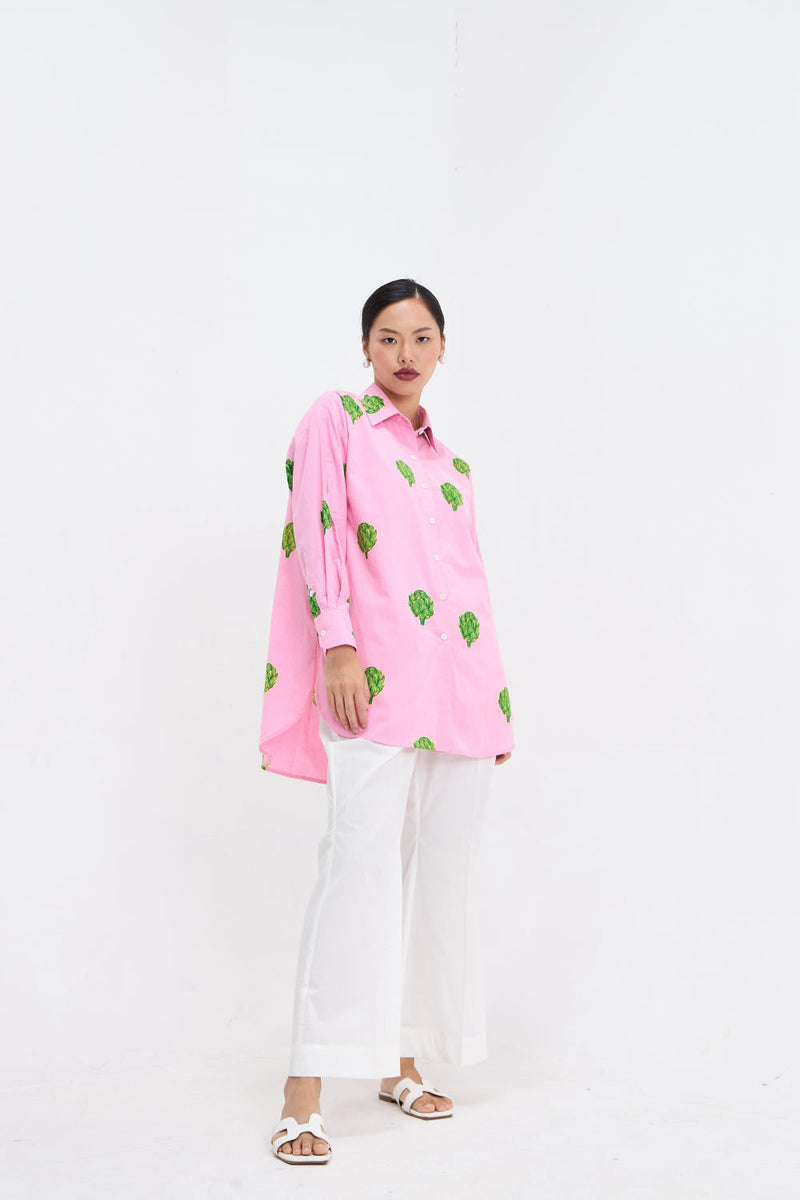 ARTICHOKE SHIRT SET poplin by Aavidi for women Worldwide