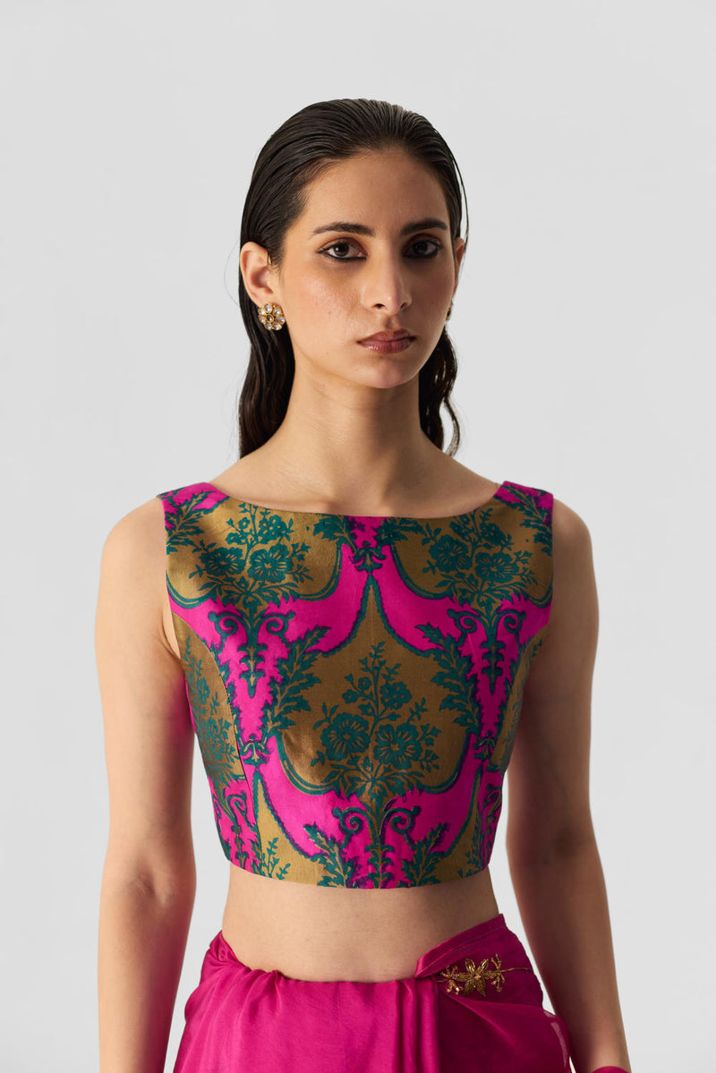 ZUZI BLOUSE silk by Yam in multi color for women Worldwide