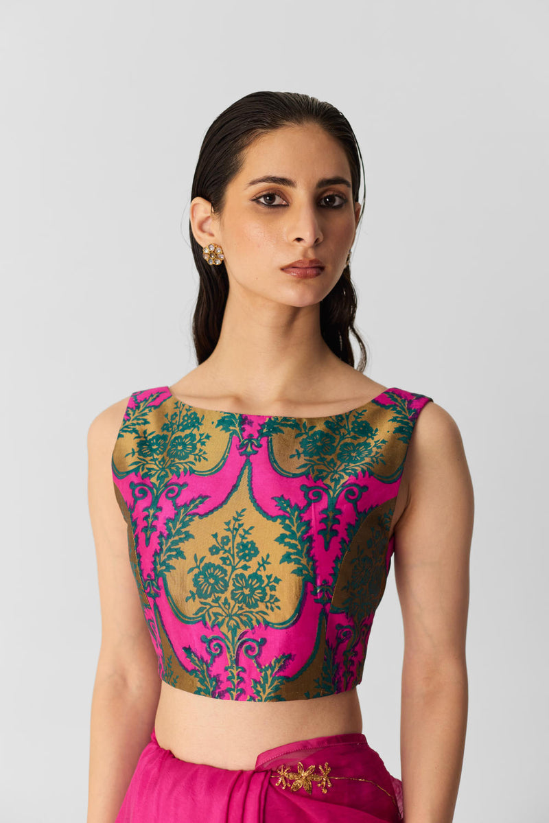 ZUZI BLOUSE silk by Yam in multi color for women Worldwide