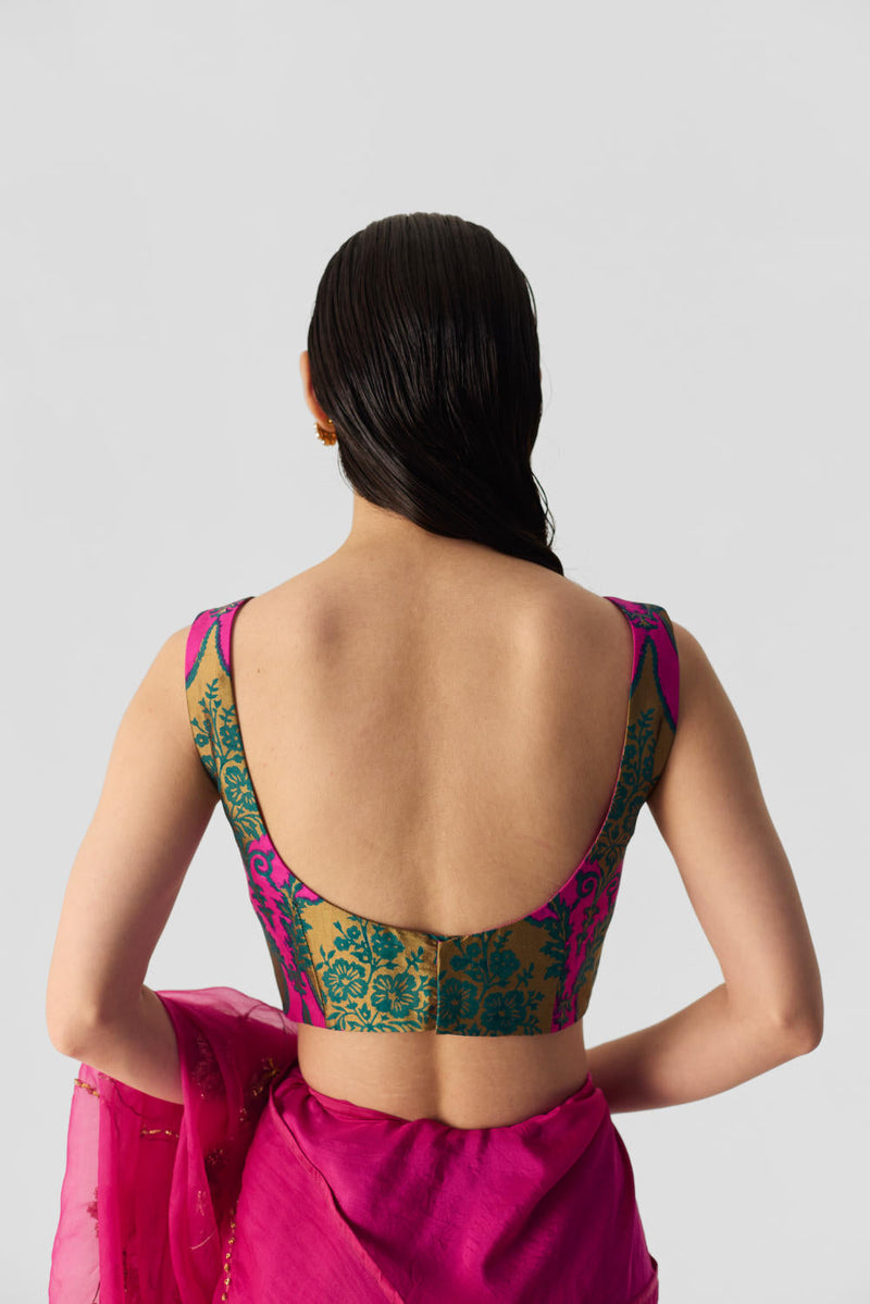 ZUZI BLOUSE silk by Yam in multi color for women Worldwide