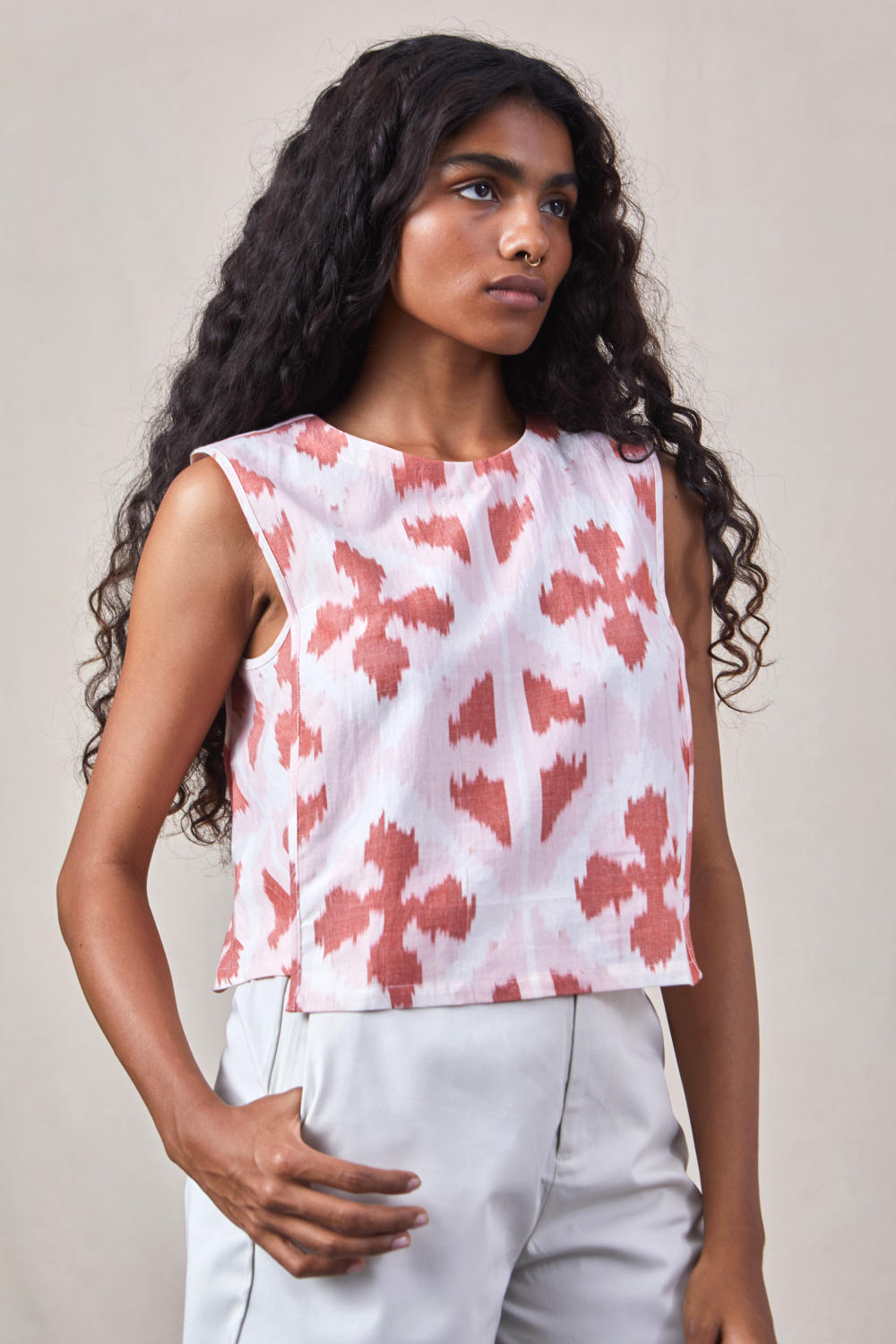 Cay - Ikat Top