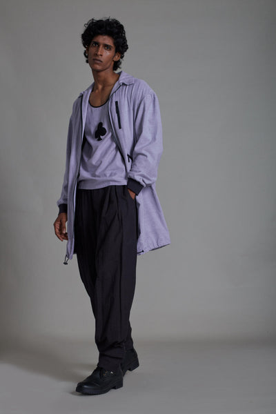 MEN'S BLACK JACK SET-LAVENDER