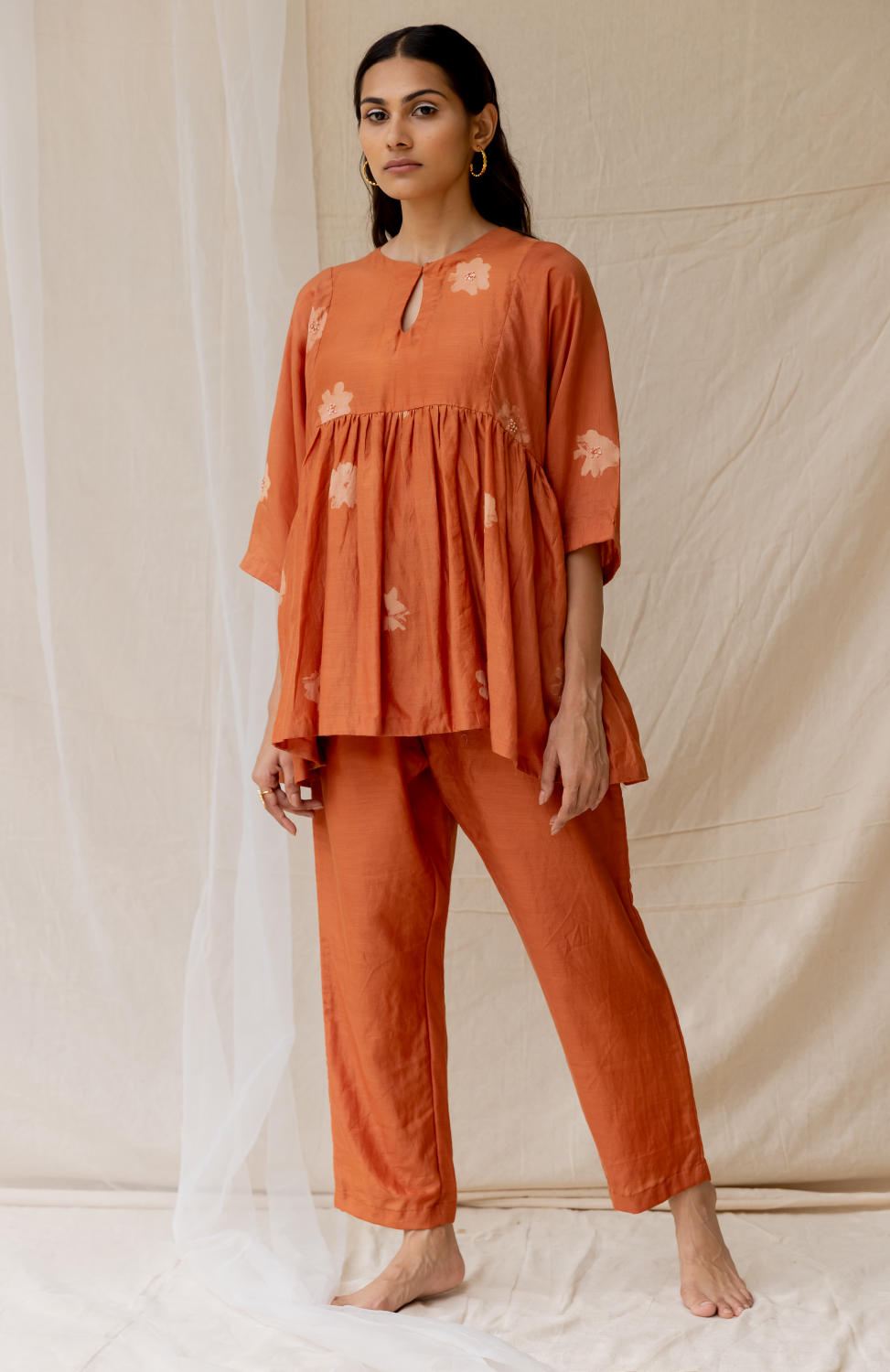 Daisy co-ord set - Rust