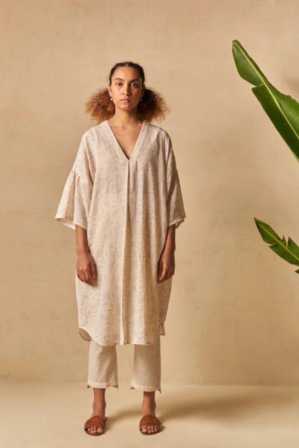 The Holiday handwoven kaftan