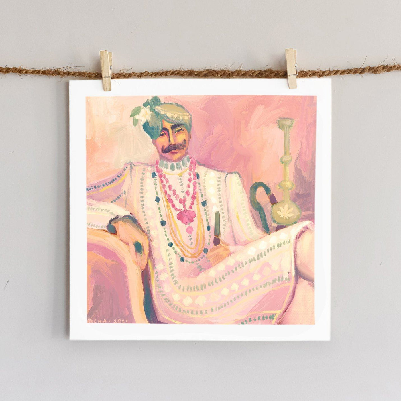 Boho Maharaja Art Richa Kashelkar