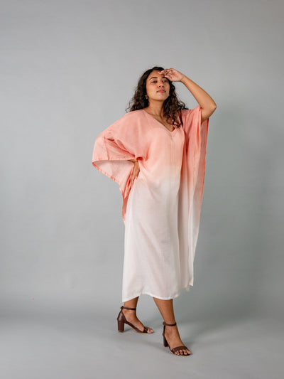 Ipanema Natural Dyed Pink Kaftan Canvas & Weaves