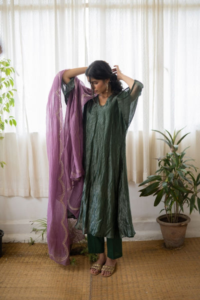 Juanita- Banarsi Zari Silk Kaftan Style Kurta Fashion Juanita 