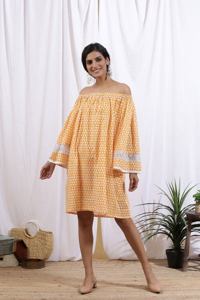 Mangue Off Shoulder Dress Fashion Marche