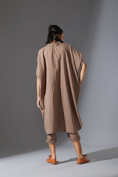 MATI COWL DRESS - AW BEIGE Fashion Mati