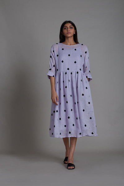 MATI TEEN PATTI DRESS-LAVENDER Fashion Mati