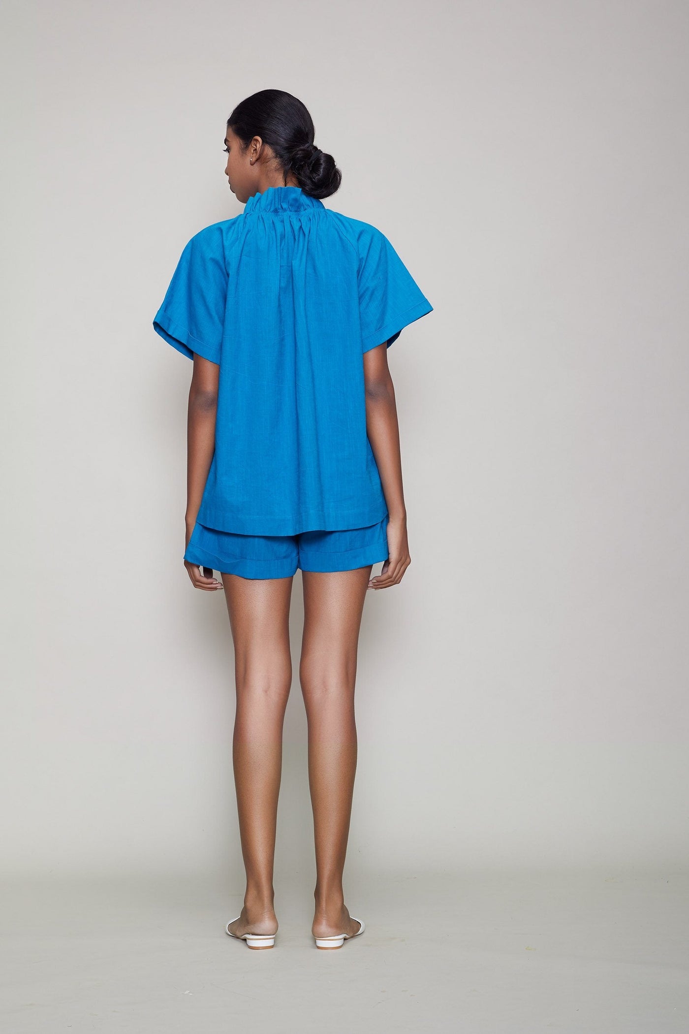 MATI TORA & SHORTS SET - BLUE Fashion Mati