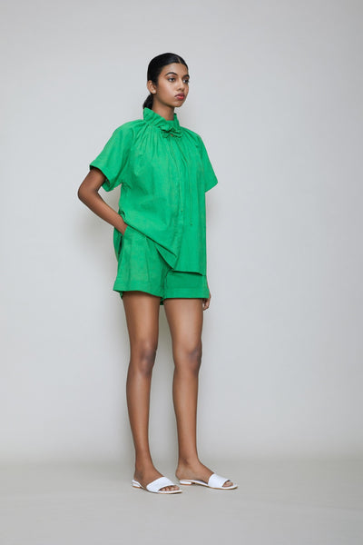 MATI TORA & SHORTS SET - GREEN Fashion Mati