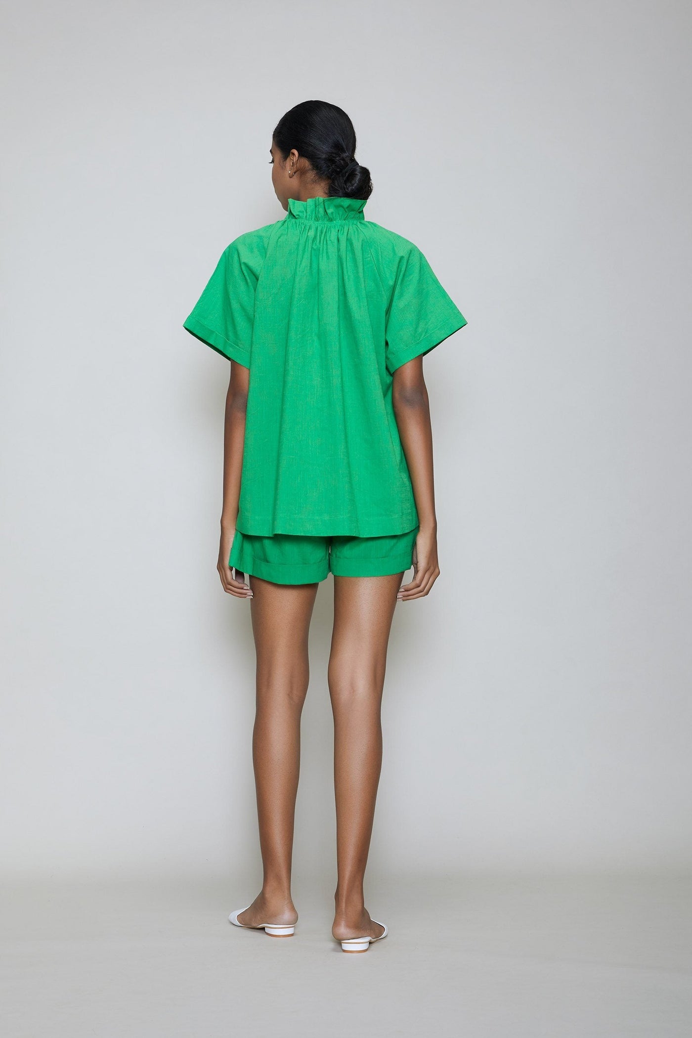 MATI TORA & SHORTS SET - GREEN Fashion Mati