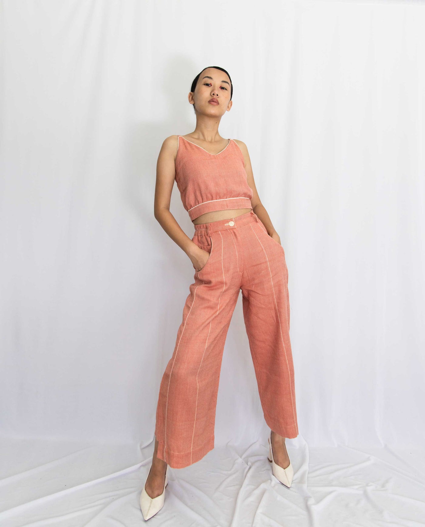 Outta Sight Coral Pants Fashion Rias 