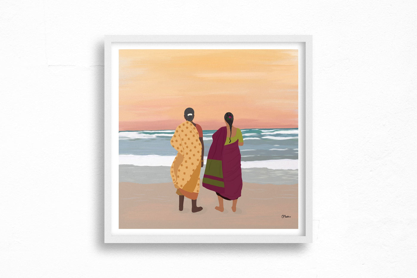 PAATIS AT THE BEACH ART MEDHA EASWAR