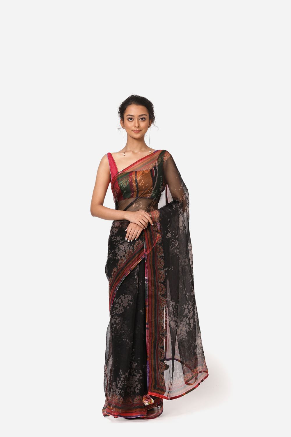 The Black Ivy Saree Fashion Yam