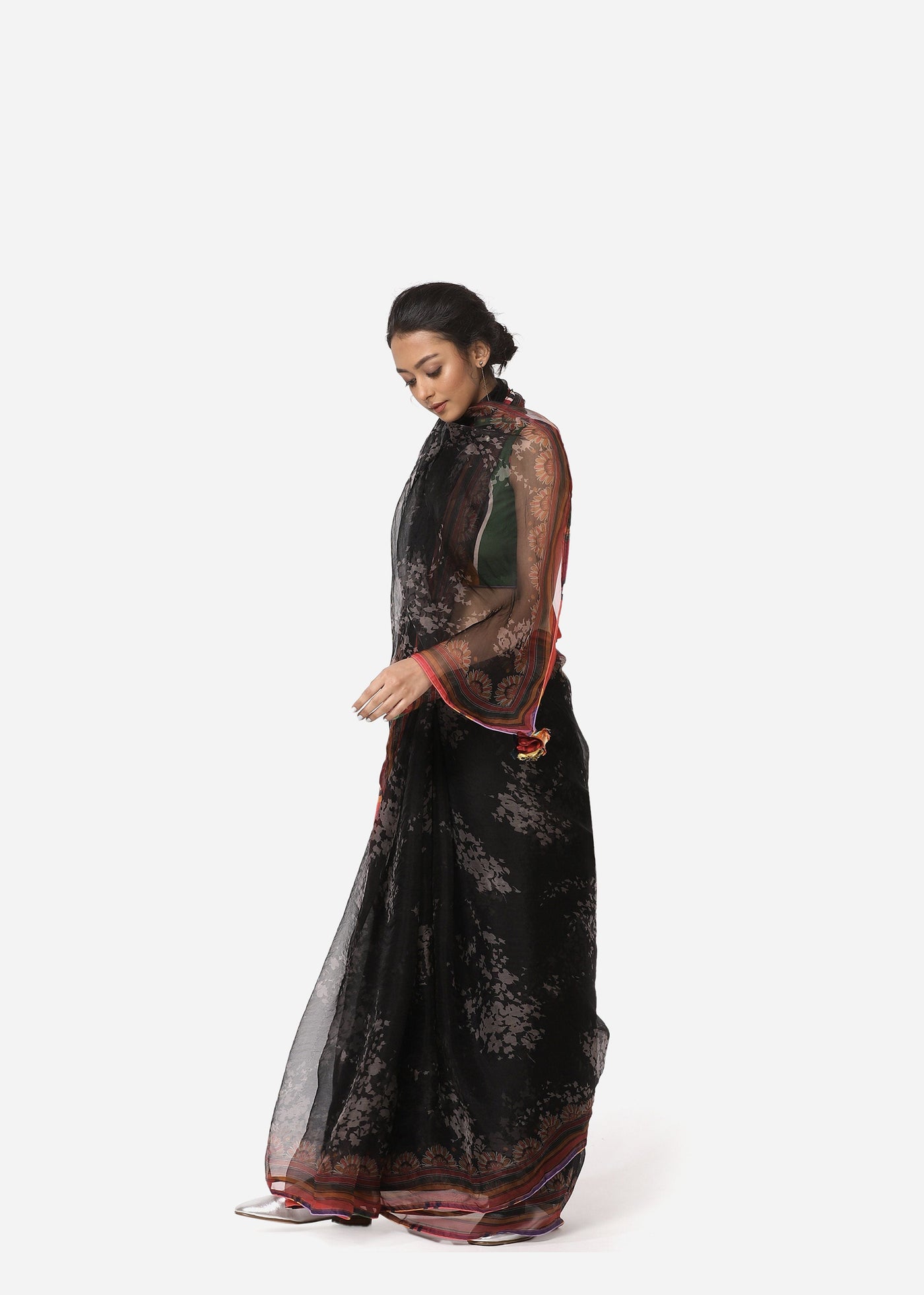 The Black Ivy Saree Fashion Yam