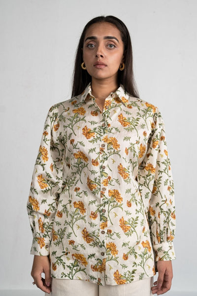 The Marigold Joy silk shirt Fashion SUI 