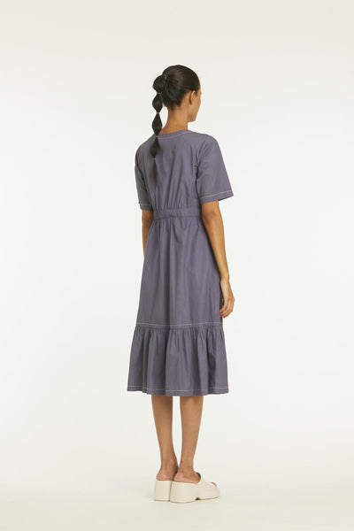 Wrap Dress Co-ord Violet Fashion THREE